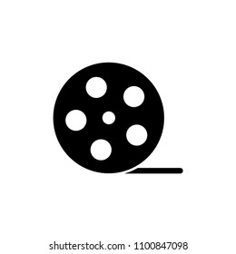 film roll - Entertainment icon vector