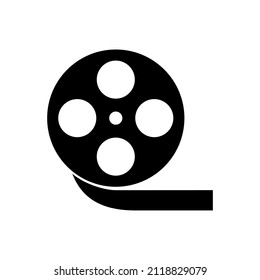film roll flat style icon