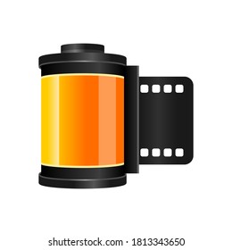 Film Roll Vector Image Design