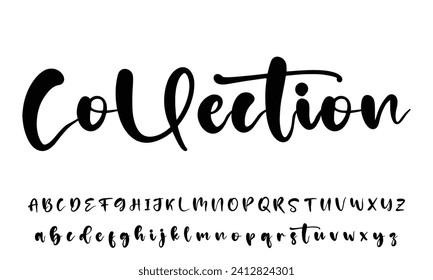 Film Script Signature Font Calligraphy Logotype Script Font Type Font lettering handwritten
