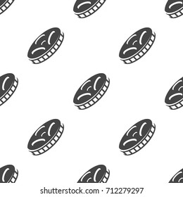Film seamless pattern. Vector illustration for backgrounds