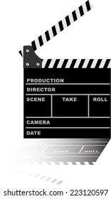 film set clapper 