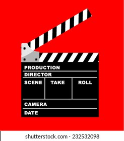 film set clapper 