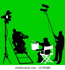 film set vector