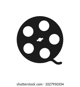 film spool vector icon