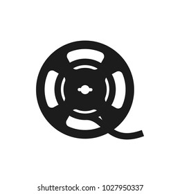 film spool vector icon