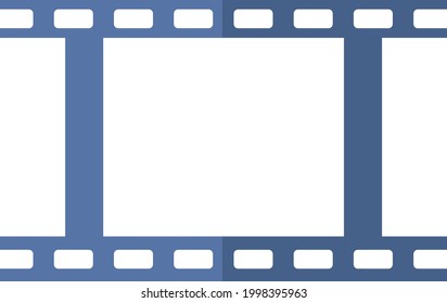 Film stock, illustration, on a white background.