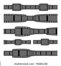Film strip banners