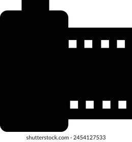 Film Strip black and white Icon