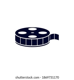 Film Strip Cinema Logo vector template, Creative Movie logo concept, Icon symbol, Illustration