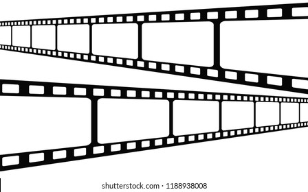 Film Strip Collection. Vector Template.