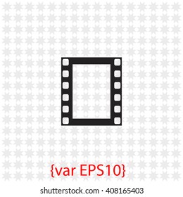 Film strip icon.