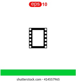 Film strip icon.