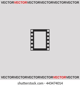Film strip icon.