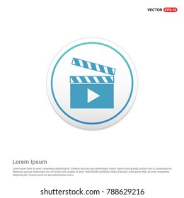 Film strip icon Background icon template