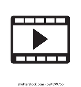 film strip icon illustration design