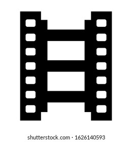 film strip icon or logo isolated sign symbol vector illustration - high quality black style vector icons
