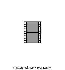 Vektorsymbol für Filmstreifen-Symbol
