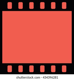 Film strip icon vector