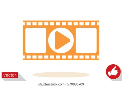 film strip icon vector EPS 10