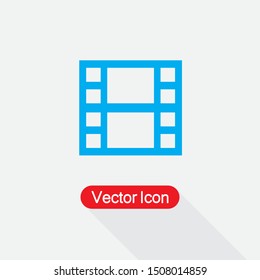 Film Strip Icon Vector Illustration Eps10