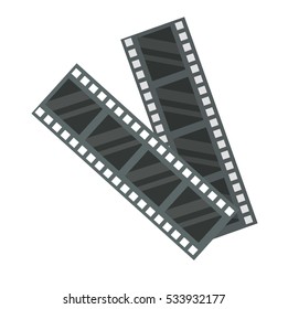 Film strip icon vector illustration