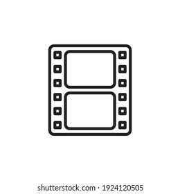 Film Strip icon in vector. Logotype