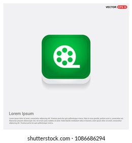 Film strip iconGreen Web Button