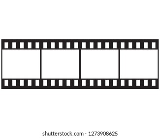 Film Strip Logo Template Vector Illustration Stock Vector (Royalty Free ...