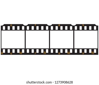  film strip Logo Template vector illustration design