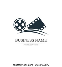 film strip Logo Template vector illustration design