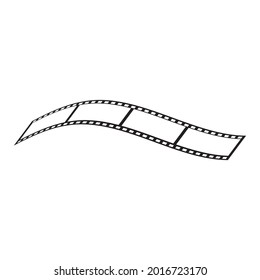 film strip Logo Template vector illustration design