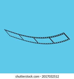 film strip Logo Template vector illustration design