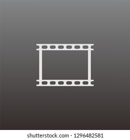 film strip logo - Vector