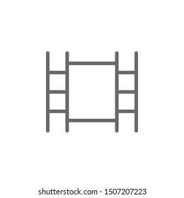 Film strip, movie icon. Element of theater icon. Thin line icon