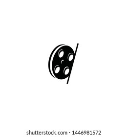 Film strip movie reel illustration design