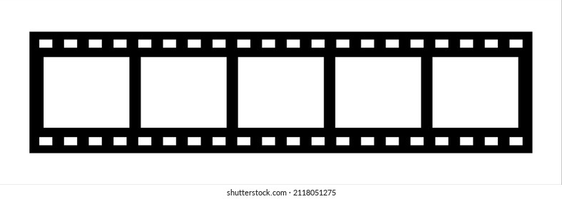 film strip. movies flim background with flim roll. 