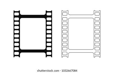 film strip outline icon
