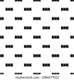 Film strip pattern vector seamless repeating for any web design