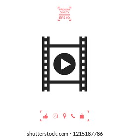 Film strip with play