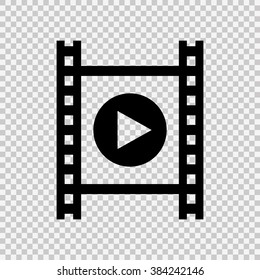 Film strip with play