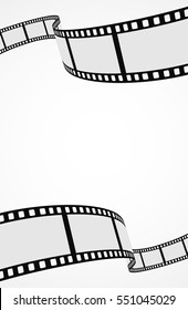 Film Strip Reel Abstract Background 3d