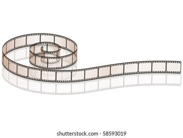 film strip roll, eps10 vector illustration