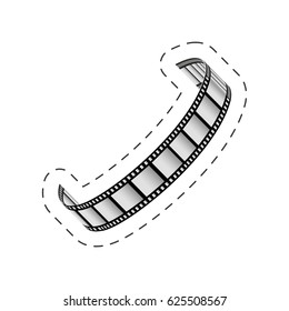 film strip roll movie image