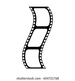 film strip segment icon image 