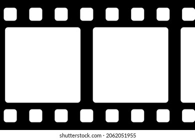 Film strip texture, abstract vector background. EPS 10