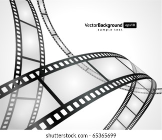 Film Strip Vector Background