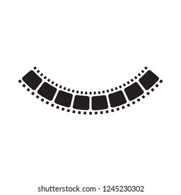 film strip vector drawing