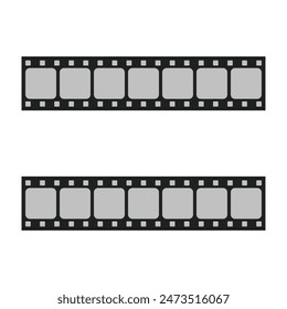 Film Strip Vector Flat Icon Design