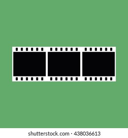 Film strip vector icon